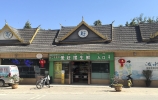 云南省西双版纳傣族自治州景洪市世纪金源望江苑爱赶摆超市西侧的地标性的大雨树